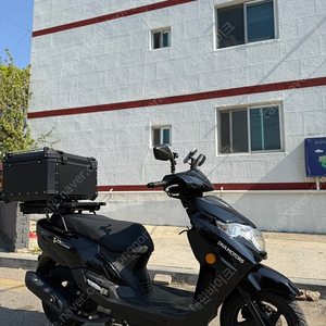 [신차보증]DNA모터스 VX125 24년식 배달대행세팅 2천KM 판매합니다~!