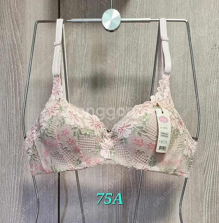 섹시 플라워 망사 브라 75에이--0