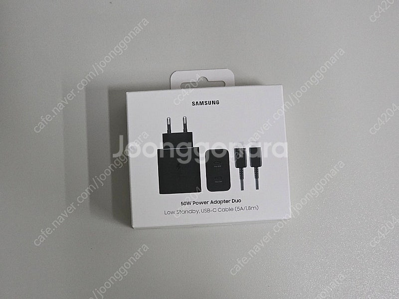 삼성 50W 듀얼 PD 충전기 (EP-T5020) 미개...--0