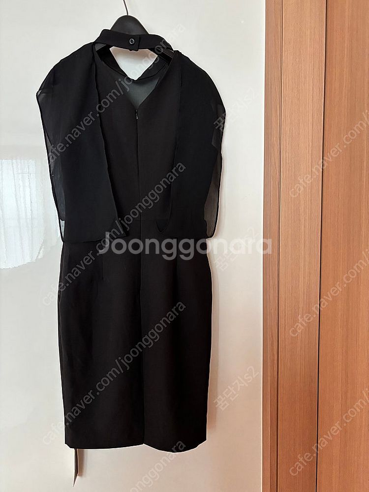 럭셔리 시스루 명품 스타일 미디원피스 결혼식 하객룩 경...--4