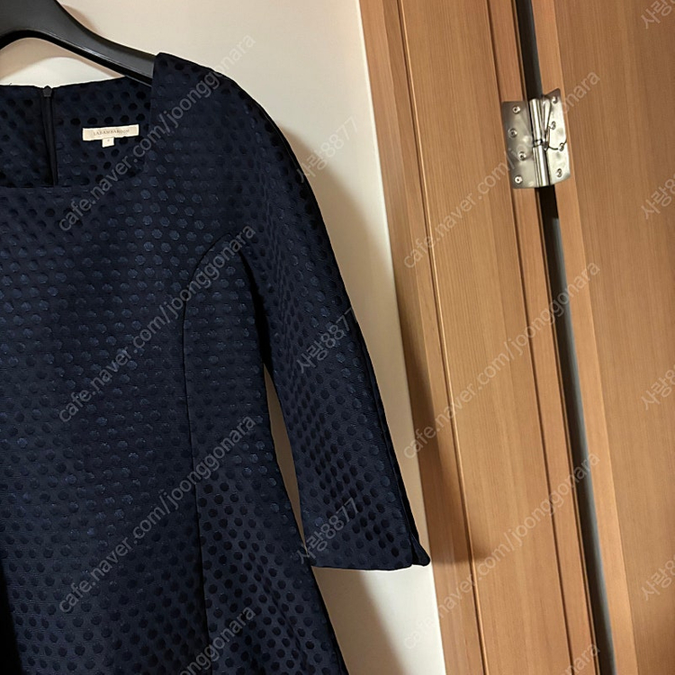 라밤바룸 스퀘어넥 자카드 리치 햅번 롱원피스 드레스 결혼식 하객룩 s--4