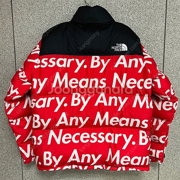 [XL] 슈프림 노스페이스 15FW 레터링 눕시 레드 ...--1