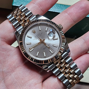 롤렉스 126331 데이저스트 로즈골드 콤비 41mm