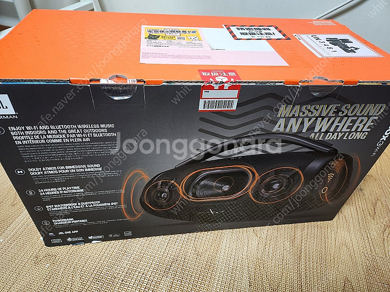 JBL Boombox 3 Wifi 블루투스 스피커 새상...--2