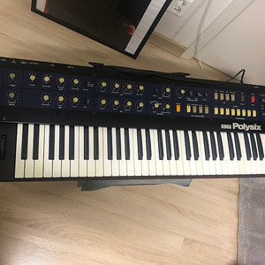 Korg polysix 빈티지 아날로그 신디사이저