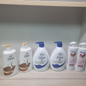 도브 바디워시+샴푸+바디로션 6개 일괄 무료배송