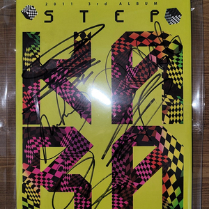 카라 정규3집 step 싸인앨범