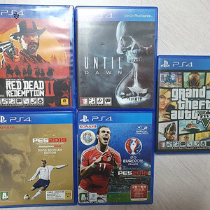플스4+컨트롤러2개, 레데리2 gta5 같이 판매합니다