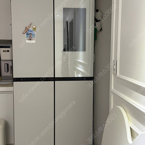 삼성냉장고 비스포크 정수기 얼음냉장고 4도어 818L (RF85B97A1APW) +유광 판넬2개