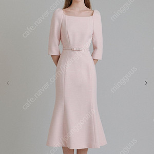 토와브 LILLY MERMAID DRESS 릴리드 드레스 핑크 판매합니다.