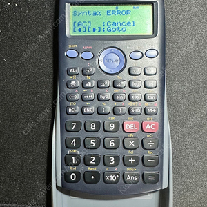 카시오 공학계산기 fx-82ES