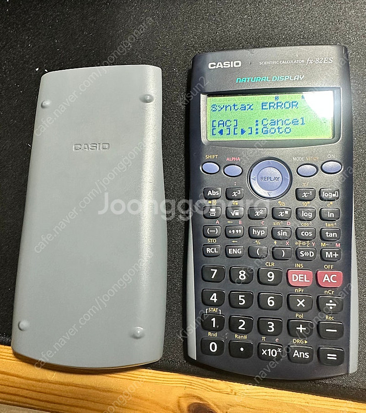 카시오 공학계산기 fx-82ES--1