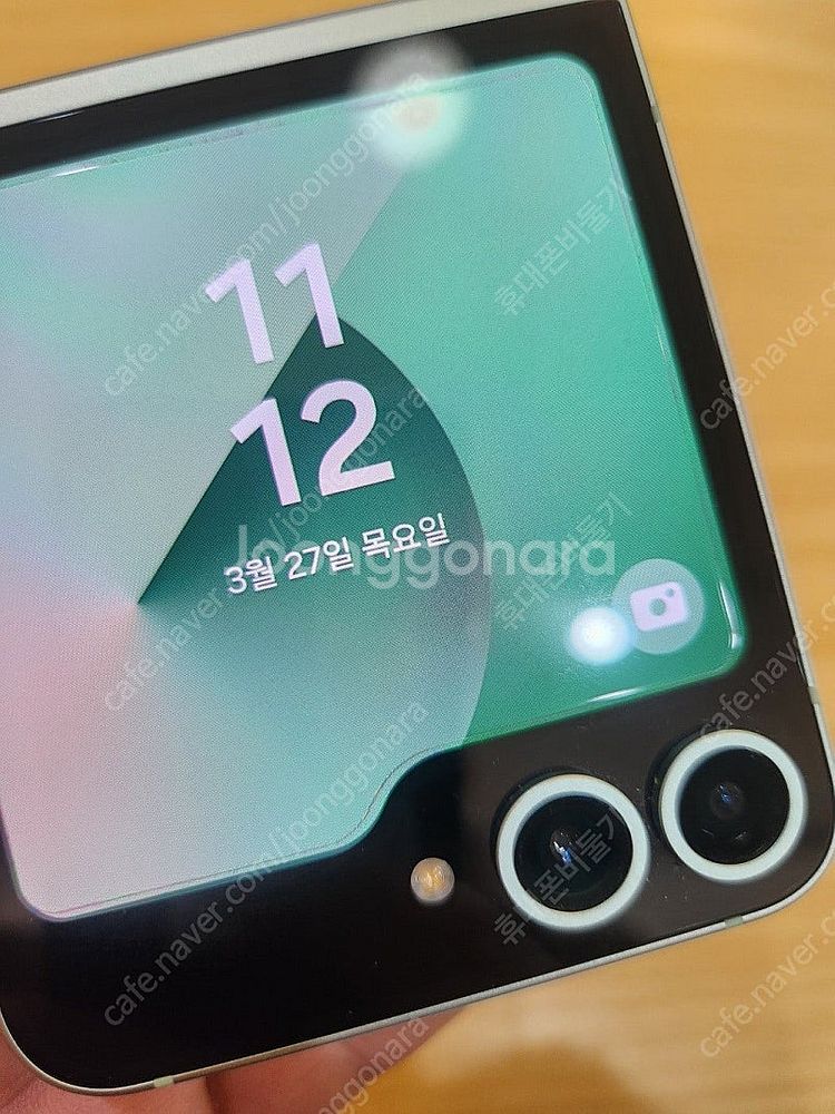 삼성 갤럭시 Z플립6 256기가 민트칼라 기스하나없는 ...--8