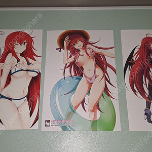 [포토카드] 하이스쿨 DxD 양면 포토카드 3개 세트