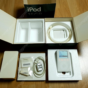 애플 아이팟 3세대 / Apple iPod 3rd A1040 15GB (박품)