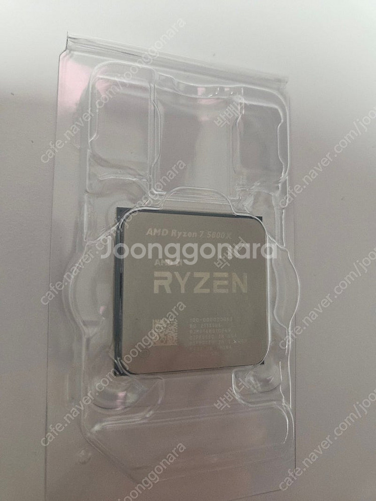 AMD 5800X CPU 단품--0