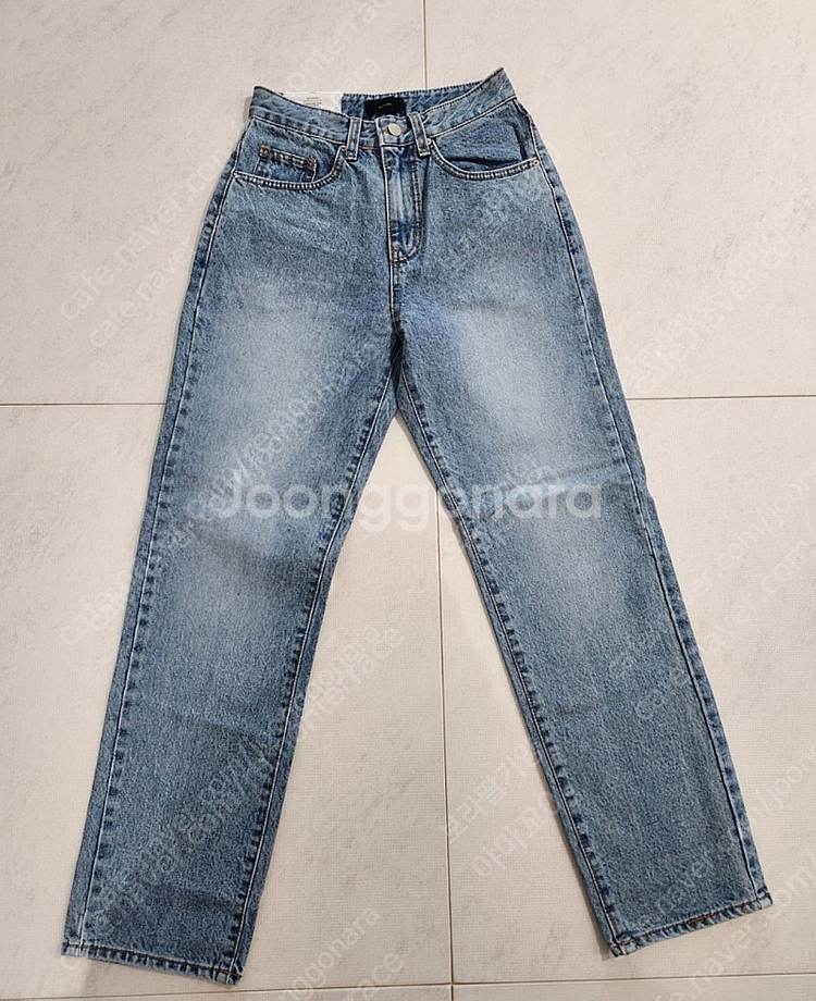 LIVEARY 하이웨스트 연청 바지 XS사이즈 25사이즈 새제품--2