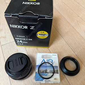 니콘 Z DX 24mm F1.7 렌즈 판매합니다.