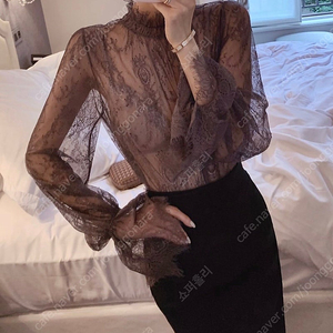 비탐 비탐로브 레이스 tpc 19 블라우스 (그레이) 슬립포함