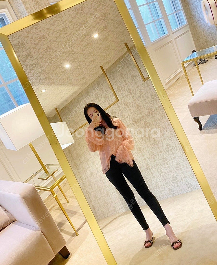 비탐 비탐로브 레이스 tpc 19 블라우스 (핑크)--7