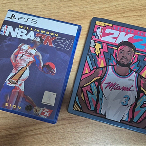 Ps5 플스5 NBA21 스틸케이스 판매합니다.(택포 2.0)