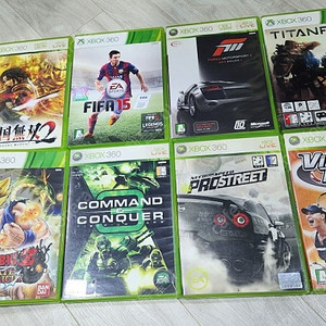xbox360 메뉴얼 없는 타이틀 8개 일괄 택포 4.0