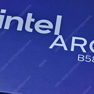 인텔 ARC B580 12G 리미티드 에디션 그래픽카드 팝니다