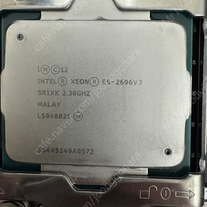 xeon e5-2696 v3 + x99보드 + 64gb ecc 메모리