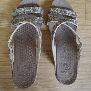 크록스 사이프러스 힐 웨지힐 키높이 힐 w8