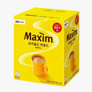 맥심모카골드 280개 2박스(낱개 560개 ~ 65,000원) 무료배송