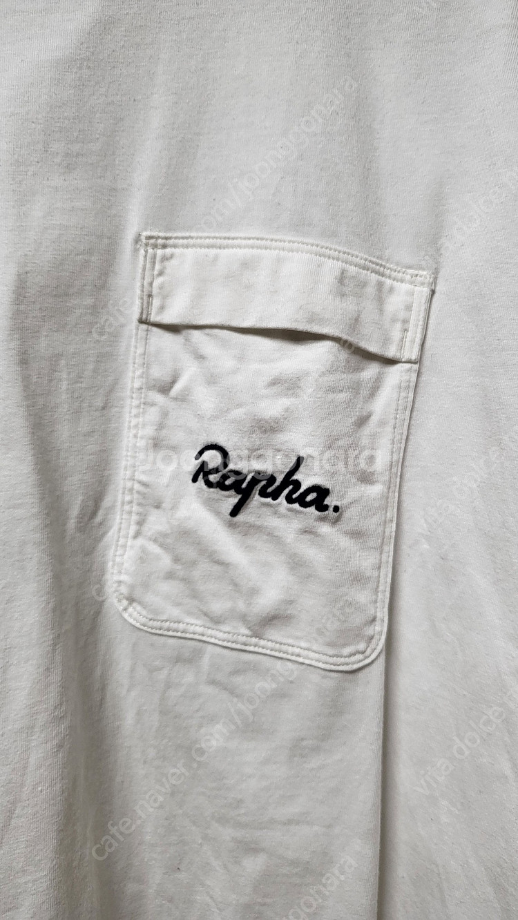 Rapha 화이트 포켓티 XL--2