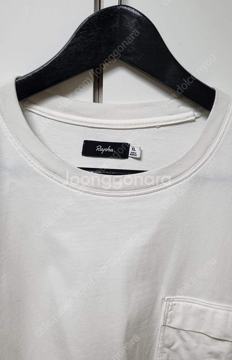 Rapha 화이트 포켓티 XL--4