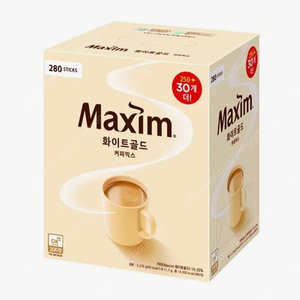 맥심화이트골드 280개 2박스 (낱개 560개 ~ 65,000원) 무료 배송