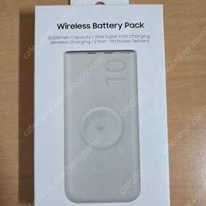 삼성 무선 보조배터리 10000mAh eb-u2510