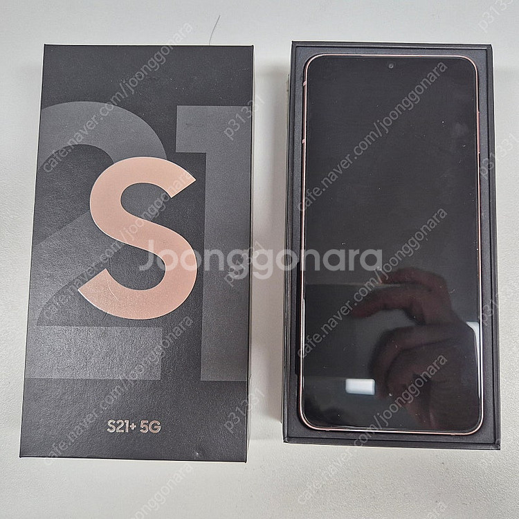 갤럭시 S21+ 5G 핑크 S급. 21만원--1