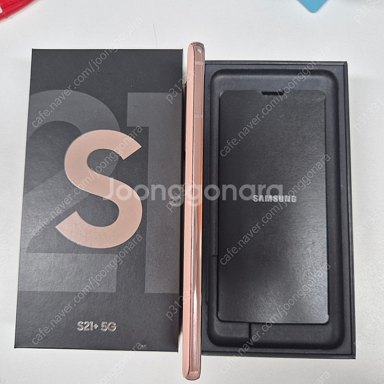 갤럭시 S21+ 5G 핑크 S급. 21만원--3