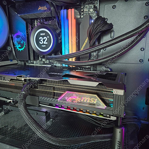 MSI RTX 5080 뱅가드 판매합니다.