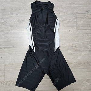 스키즈 주니어 지퍼 반전신 여아 수영복 85사이즈 (2XL)