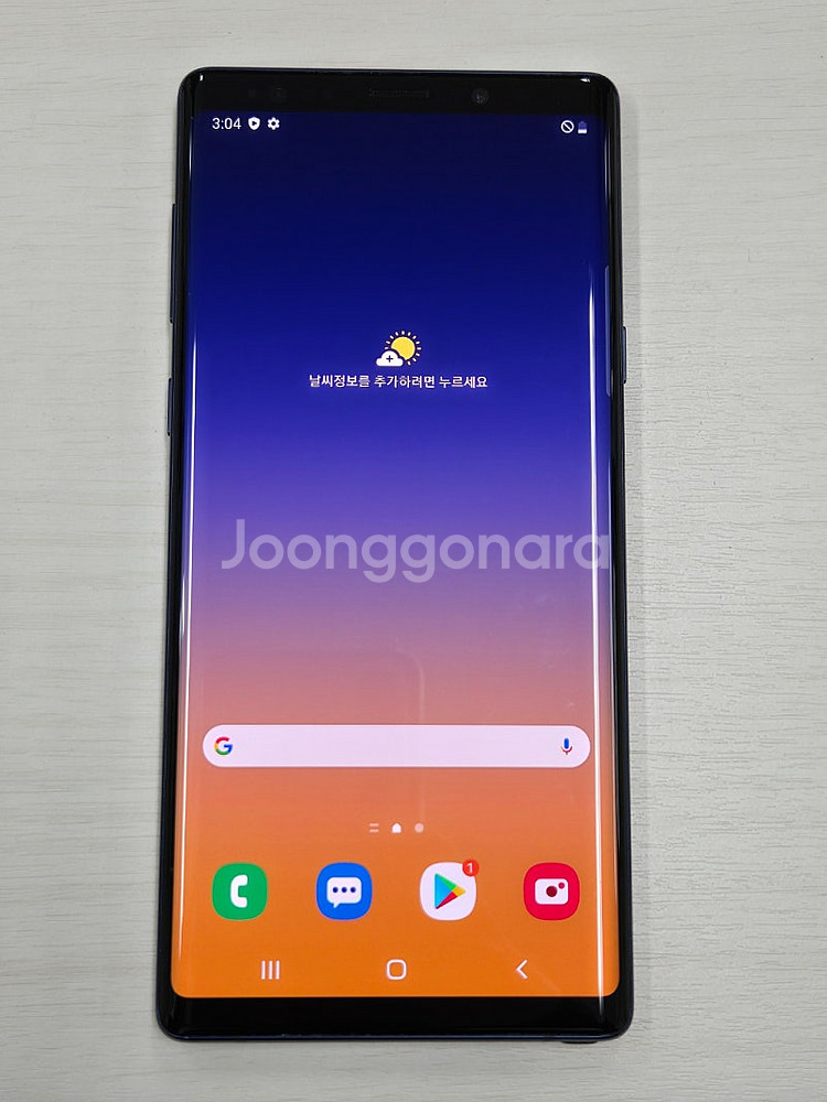 갤럭시 노트9 블루색상 512용량 상태너무좋은 무잔상 ...--7