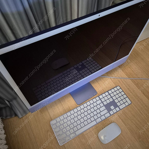 iMac 24in 2021 M1칩 8코어 RAM 16GB 1Tb