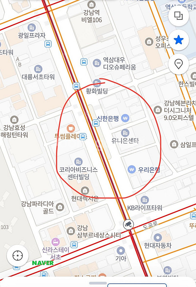 강남역 양재역 사이 뱅뱅사거리 우성아파트사거리 월주차 ...--0