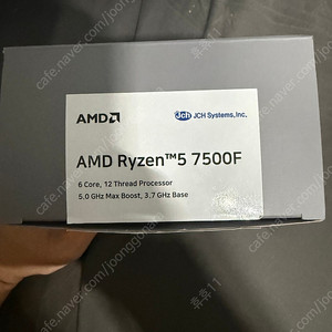 라이젠 7500f 국내정발 팝니다