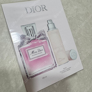[미개봉/면세점 정품] 미스 디올 블루밍 부케 오드 뚜왈렛 세트 100ml+여행용 10ml (10ml 사용후 리필 가능 용기) / 디올 향수
