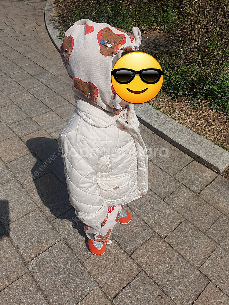 베베드피노 강아지프릴 상하복 85--4