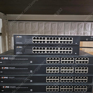 24포트 iptime sw2400 팝니다
