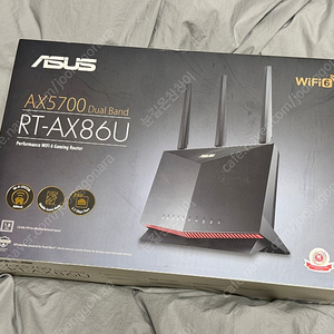 ASUS RT-AX86U Wi-Fi 6 공유기 팝니다.