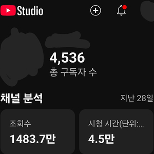 조회수 잘 나오는 유튜브 채널 판매합니다!