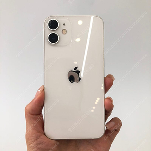 (양산중고폰) 81508 아이폰12미니 화이트 128GB 배터리성능100% 판매합니다. 24만원