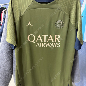 나이키 psg 조던 트레이닝탑 해외라지