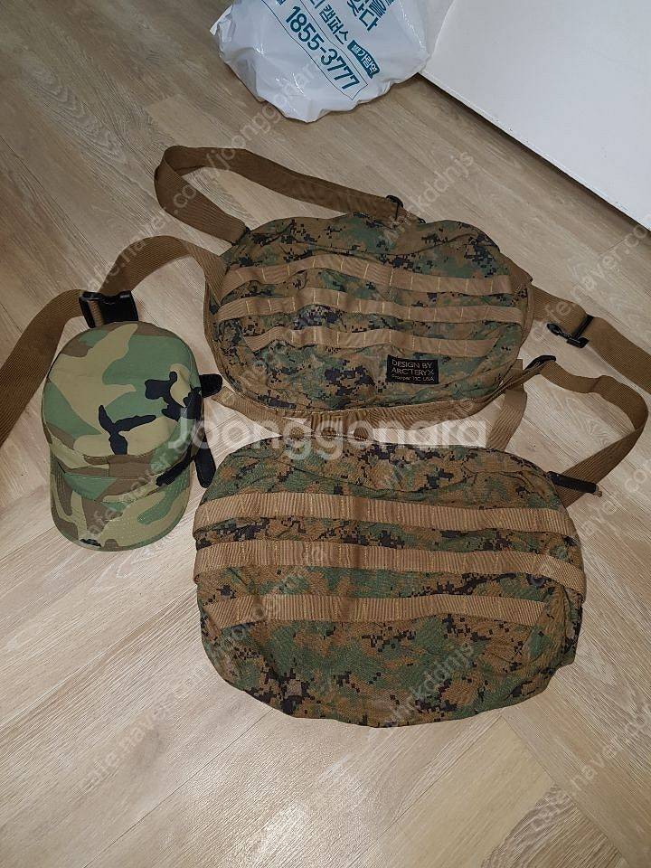 미군 멀티캠 상.하 /해병대 허리쌕 /프드컨테이너/A형...--9